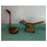 Brass ducks