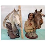 Horse figurines