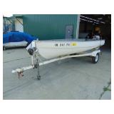 V Bottom Fishing Boat