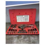 Snap on large tap and die set