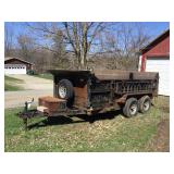 2017 6' x 12' Dump Trailer