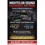 Night Club Sound Equipment And Speakers