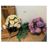 Faux Decorative Flowers / Plants
