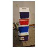 Cooler Lot of 4 Coolers