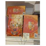 Crystal Clear Amelia Bowl and Vases 3 pcs