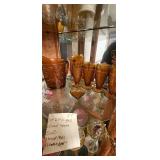 Lot Vintage Glassware, Indiana Tiara, China, Etc