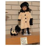 16' African American Porcelain Doll