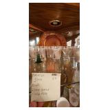 Lot of Misc Vintage Glassware, Indiana Tiara, Etc