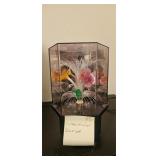 Vintage Fiberoptic Spinning Flower Lamp