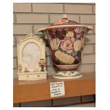 'Certified International' Vase & Decorative Frame