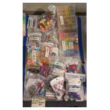 Lot of Beads, Rainbow Ducks, Tassels, etc