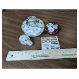 St.Clair-like Inkwell/Perfume Bottle & Paper Wt