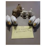 Lot of Assorted Figurines/Napkin Rings