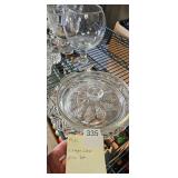 Misc Vintage Clear Glass Lot