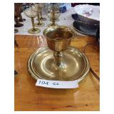 Brass colored Candlestick Holder