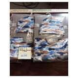 Lot of 3 2 Pc Swaddle Blanket & Hat