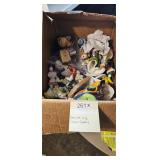 Box of Misc Clown Figures