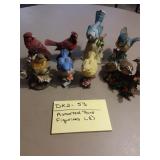 Assorted Bird Figurines 8 in total
