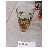12 Days of Christmas Theme Glassware