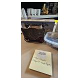 Vintage Porcelain Village Set and Cast Figures