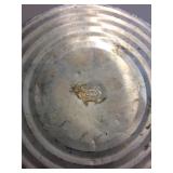 Sterling Weighted Candlesticks w/Floral Motif