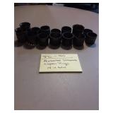 Assorted Silverplate Napkin Rings 14 in Total