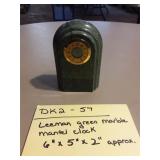 Leeman Green Marble Mantel Clock