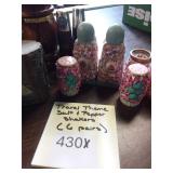 Travel Theme Salt & Pepper Shakers (6 pairs)