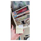 Vintage Log of Train Car pieces and cars