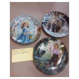 Lot of 3 Decor Plates