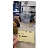 Lot of 4 Glass Decanters