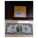 US $2 Bicentennial Commemorative Bill