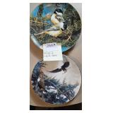 Lot of 2 Wildlife Plates