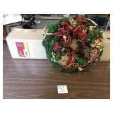 4 ft tall Christmas Tree & Wreath