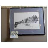 Framed, Signed, Number Print, Horse Drawn Carriage