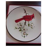 Avon Cardinal Songbird Plate