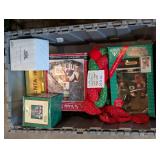 Collectible Christmas Lot Dept 56 etc