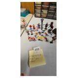 Vintage Hand Painted Metal Figures & unpainted