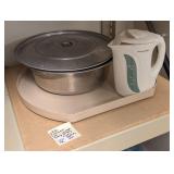 Misc Kitchen Lot-Large LZ Suzy Elect.Kettle, Pot