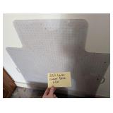 Large Clear Desk Mat for Rolling Chair