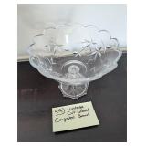 Vintage Cut Glass/Crystal Bowl