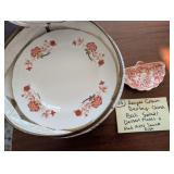Royal Crown Derby China Bali Salad Plates, Plus