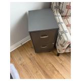Gray metal Filing cabinet