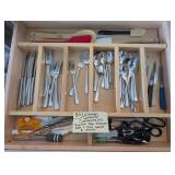 Kitchen Drawer Contents (a) Flatware, Knives, Etc
