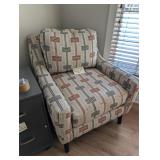 Upholstered Accent Armchair