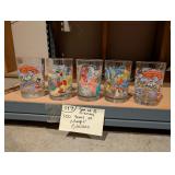 Set of 5 Disney '100 Years of Magic' Glasses