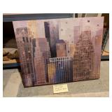 City Skyline Canvas Art