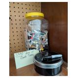 Jar of Golf Tees