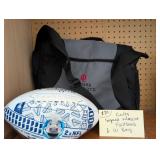 Colts Mascot Signature Football & IU Bag