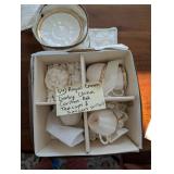 Royal Crown Derby China Carlton Red Teacups